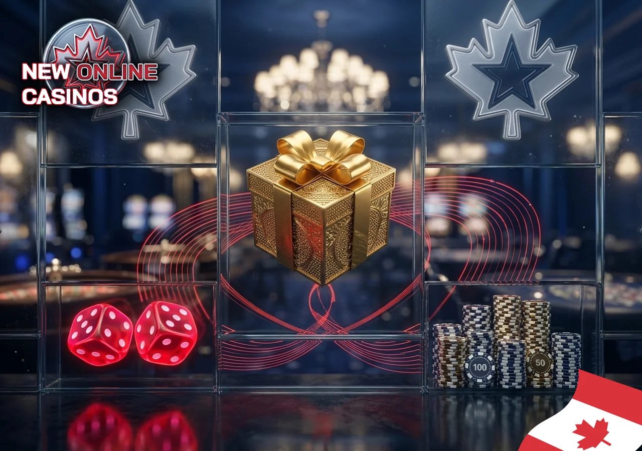 Main types of no deposit online casino rewards available in Canada.